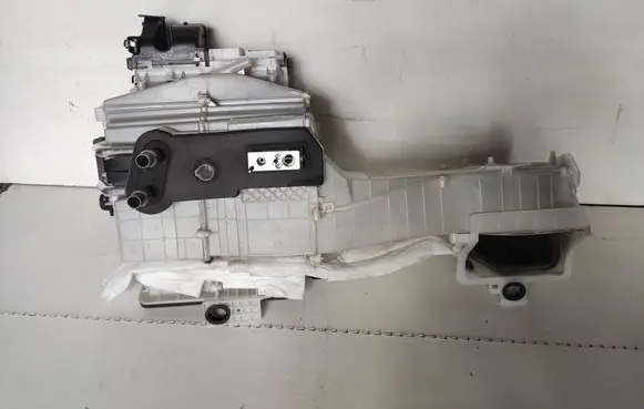 Interior heater climate box assembly