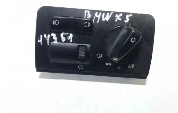 BMW X5 E53 Light switch 6909775 037045061
