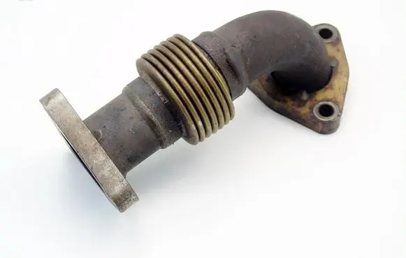 Opel Vectra C Exhaust gas pipe 12104090614