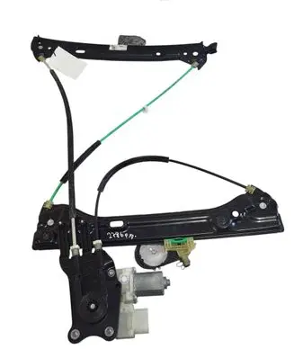 Front door window regulator with motor