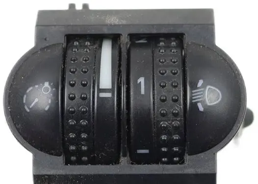 Volkswagen PASSAT B5 Headlight level height control switch 3B0941333C