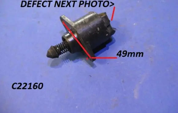 Citroen Xantia Idle control valve (regulator) C22160