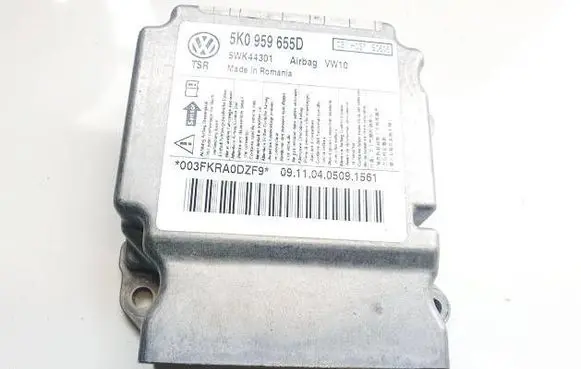 Volkswagen Golf VI Airbag control unit/module 5K0959655D
