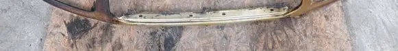 Front bumper splitter molding