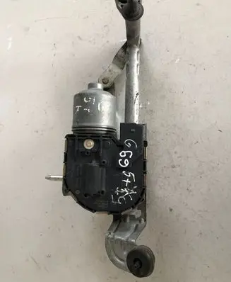 Volkswagen Golf Plus Front wiper linkage and motor 5M0955023E 3397020881