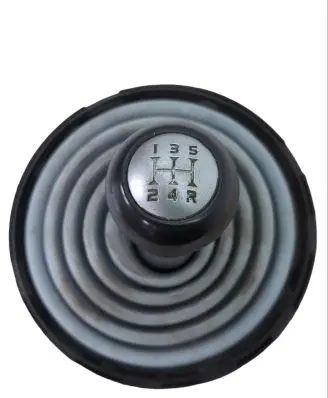 Gear lever shifter trim leather/knob