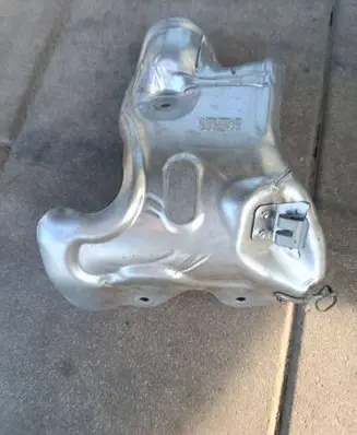 Heat shield in engine bay