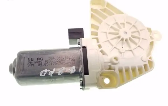 Front door window regulator motor