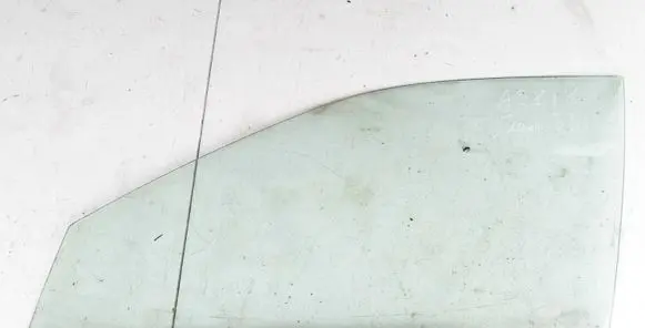 Mazda 323 Front door window glass four-door