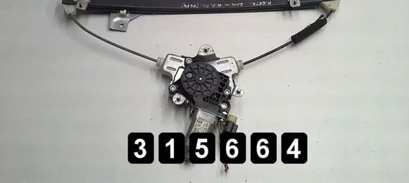 Hyundai Getz Front door window regulator with motor 98810-1C100