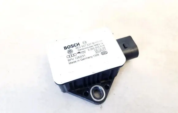 Audi A6 S6 C6 4F ESP acceleration yaw rate sensor 8e0907637b 0265005618