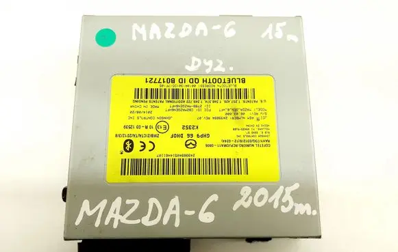 Mazda 6 Bluetooth control unit module B017721 GHP966DH0F