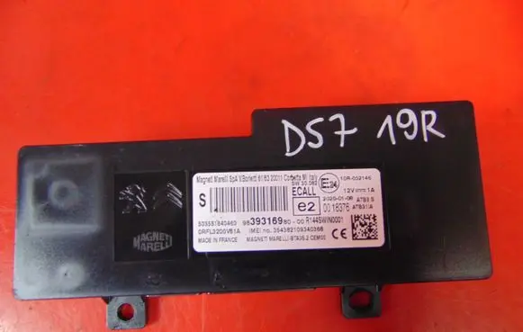 Citroen DS7 Crossback Other control units/modules 9839316980