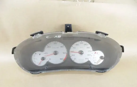 Peugeot 206 Speedometer (instrument cluster) 9648836580 6104TZ 000500803