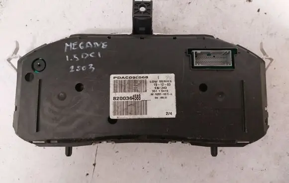 Renault Megane II Speedometer (instrument cluster) 8200364588 35110419 PDAC090568