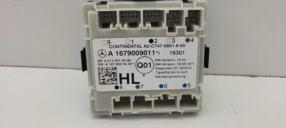 Mercedes-Benz GLC X253 C253 Door control unit/module A1679009011