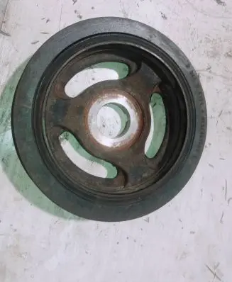 Volvo S40 Crankshaft pulley 9654961080