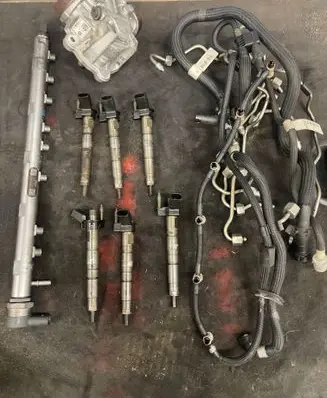 BMW 5 F10 F11 Fuel injection system set 0445010638 7823470