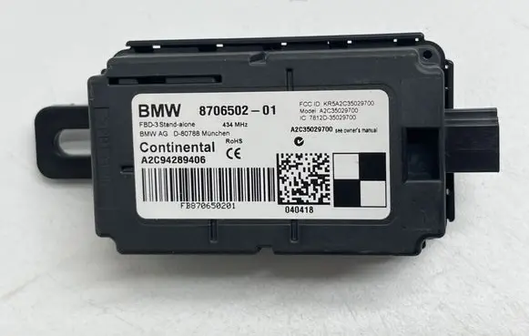 BMW X1 F48 F49 Door central lock control unit/module 8706502 879650201 A2C94289406