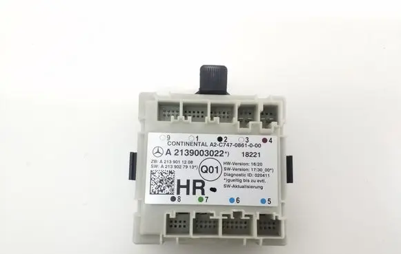 Mercedes-Benz E W213 Door control unit/module A2139003022