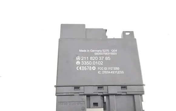 Mercedes-Benz E W211 Keyless (KESSY) go control unit/module A2118203785 33500102