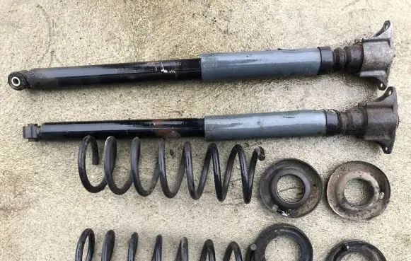 Volvo V50 Rear shock absorber with coil spring 