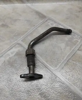 Opel Zafira A Turbo turbocharger oiling pipe/hose