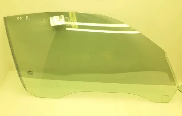 Volkswagen Sharan Front door window/glass (coupe) 43R001025 DOT27AS2M24100