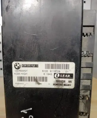 BMW 5 E60 E61 Comfort/convenience module 9118729 6135911872901 61942