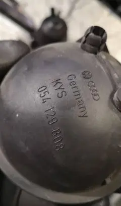 Audi A4 S4 B8 8K Vacuum air tank 054129808