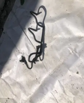 Renault Captur Fuel return line/hose 166714217R