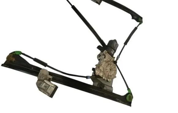 Front door window regulator with motor