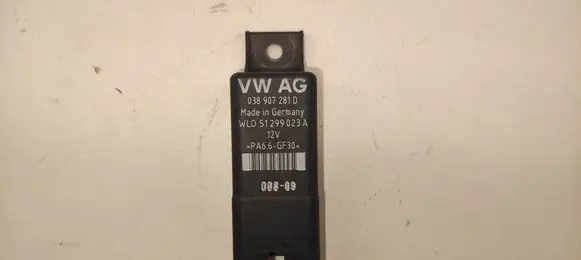 Audi A3 S3 8P Glow plug pre-heat relay 038907281D