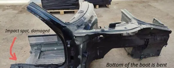 Porsche Cayman 981 Front quarter panel