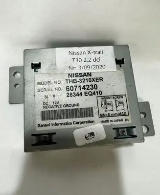 Nissan X-Trail T30 GPS navigation control unit/module thb3210xer