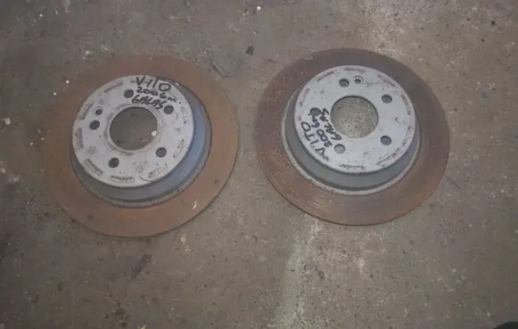 Mercedes-Benz Vito Viano W639 Rear brake disc