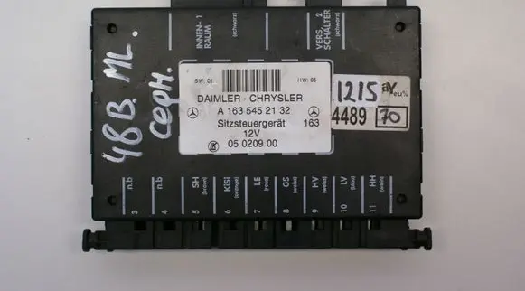 Mercedes-Benz ML W163 Other control units/modules 1635452132