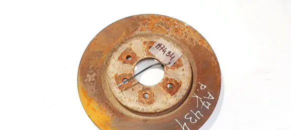 Nissan Pathfinder R51 Front brake disc ventiliuojamas
