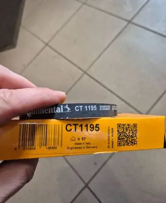 Volkswagen PASSAT B8 Timing belt CT1195 06k121605