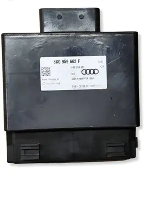 Audi A6 S6 C6 4F Voltage converter/converter module 8K0959663F 8K0959663