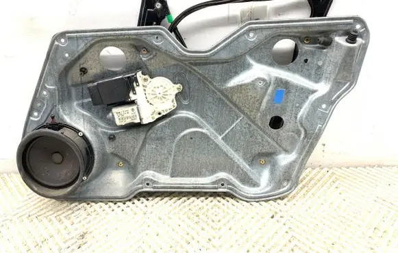 Front door window regulator with motor