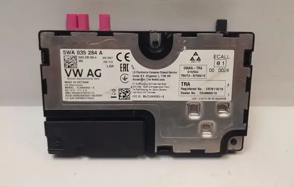 Volkswagen Golf VIII Trunk lid opening control unit 5WA035284A