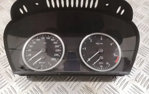 BMW 5 E60 E61 Speedometer (instrument cluster) 9153253