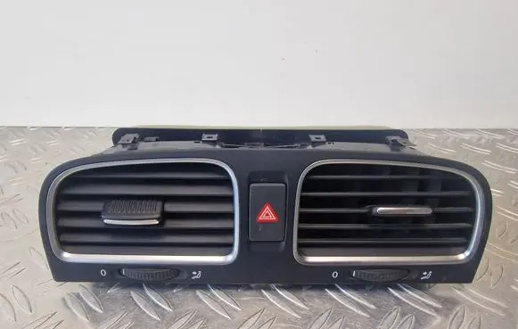 Volkswagen Golf V Dash center air vent grill 5K0815736D