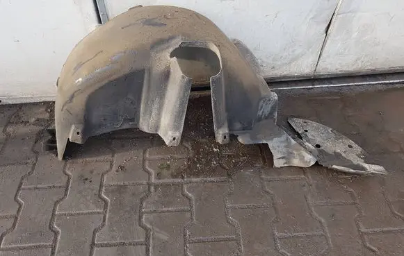 Seat Ibiza IV (6J,6P) Rear arch fender liner splash guards 