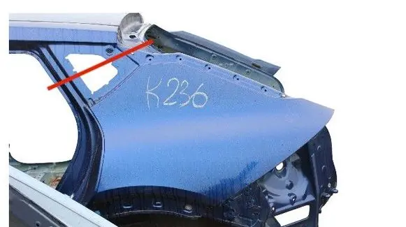 KIA EV6 Rear quarter panel 