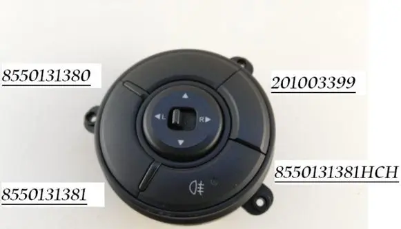 SsangYong Actyon Wing mirror switch 8550131381 201003399