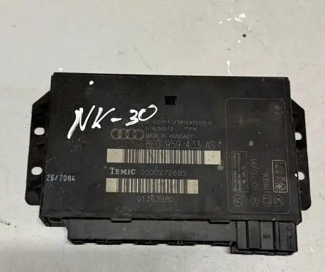 Audi A4 S4 B6 8E 8H Comfort/convenience module 8E0959433AS 00002726B5 01363980