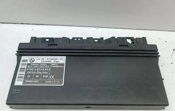 BMW 5 E60 E61 Comfort/convenience module 9136040 5WK49110 61359136040