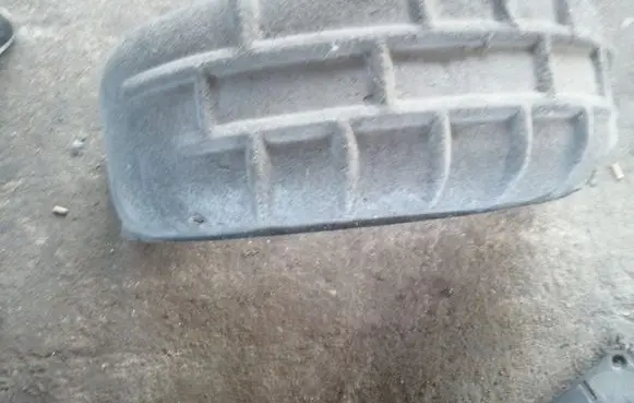 Volkswagen Golf VI Rear arch fender liner splash guards 5K0819271C